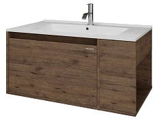 Тумба с раковиной подвесная Grossman Тенза 86 см ЛДСП