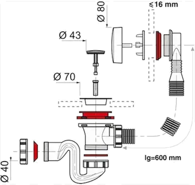 Схема (детальная фотография), автомат, клик-клак