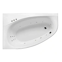 Ванна гидромассажная Excellent Kameleon Smart 170 x 110 см, левая, белый/хром, WAEX.KML17.SMART.CR