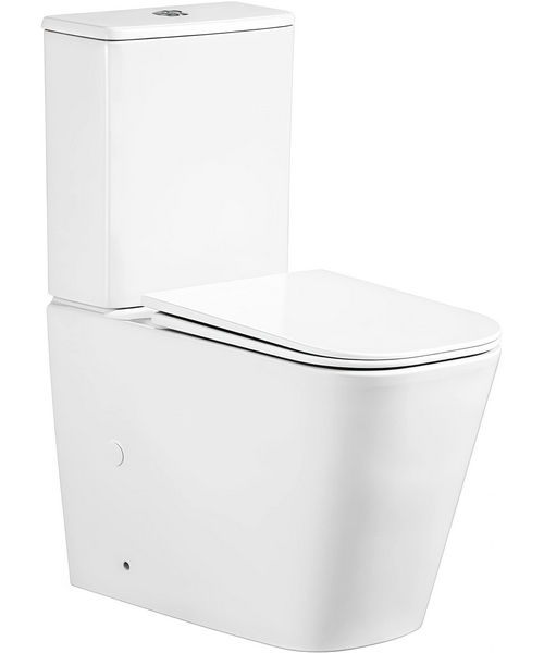 Унитаз компакт Ceruttispa Manlio безободковый CT10618 (детальная фотография)