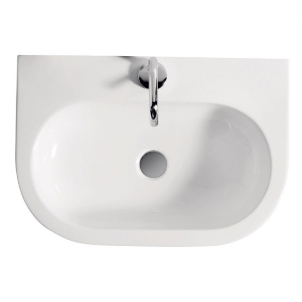 Раковина с отверстием под смеситель Kerasan Flo 3150bi*1 315001*1 (детальная фотография)