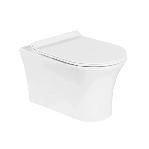 Унитаз подвесной BelBagno Ancona безободковый - фото 1