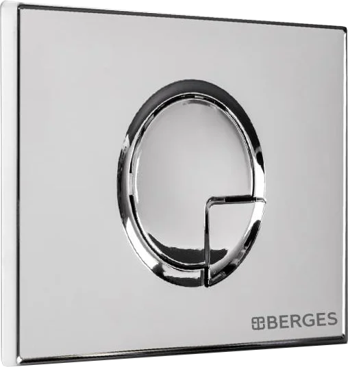 Инсталляция для унитаза Berges Novum клавиша R3 хром глянец 040223 (детальная фотография) index_1