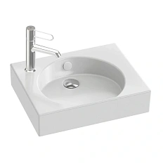 Раковина Jacob Delafon Odeon Rive Gauche 45 см белая