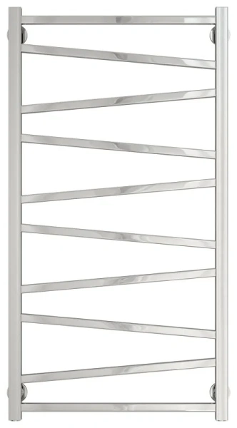 Полотенцесушитель водяной Сунержа Сирокко 50х100 см без покрытия 00-0253-1050 (детальная фотография), для систем горячего водоснабжения, для систем отопления, с нижним подключением