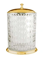 Мусорное ведро Boheme Chiaro хрусталь