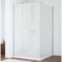 Душевой уголок профиль матовый хром стекло сатин Vegas-glass