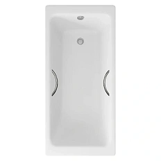 Ванна чугунная Delice Parallel DLR220504R 160x70 приставная