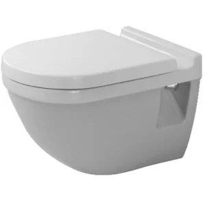 Унитаз подвесной Duravit Starck 3 белый 2201090000 (детальная фотография), подвесные, встраиваемые