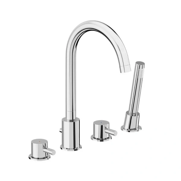 Смеситель для ванны Damixa Scandinavian Pure хром 360400000 (детальная фотография)