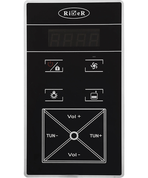 Душевая кабина River 90x90 см TEMZA 90/24 TH (детальная фотография), 90х90