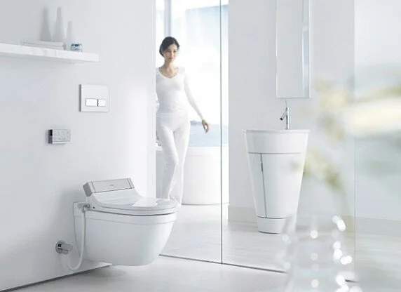 Унитаз подвесной Duravit Starck 3 2226090000 (детальная фотография), современные, hi-tech