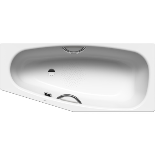 Ванна левая с водоотталкивающим и противоскользящим покрытием antislip Kaldewei Advantage 224930003001 (детальная фотография), стальные