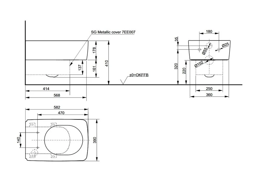 Унитаз подвесной TOTO SG CW512YR (детальная фотография), подвесные