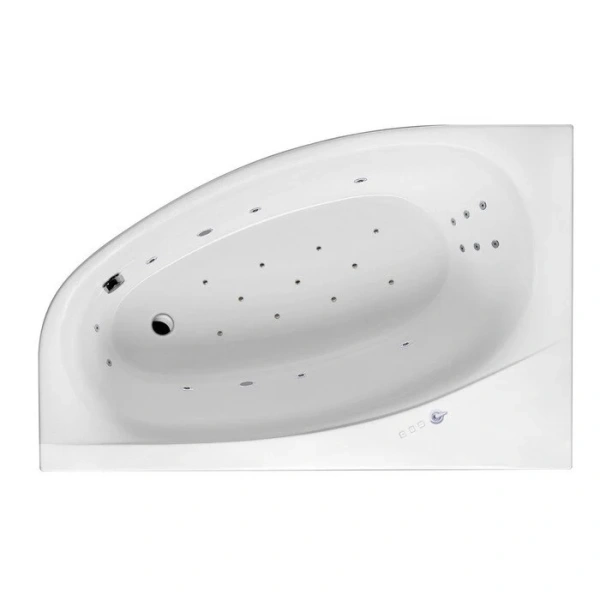 Ванна гидромассажная Excellent Kameleon Ultra 170 x 110 см, левая, белый/хром, WAEX.KML17.ULTRA.CR (детальная фотография)