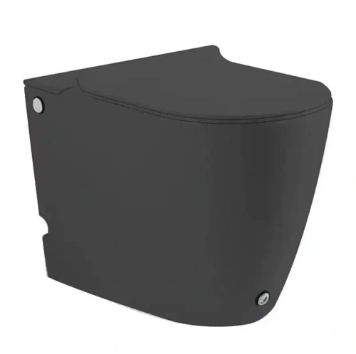 Унитаз напольный SantiLine черный - фото 2