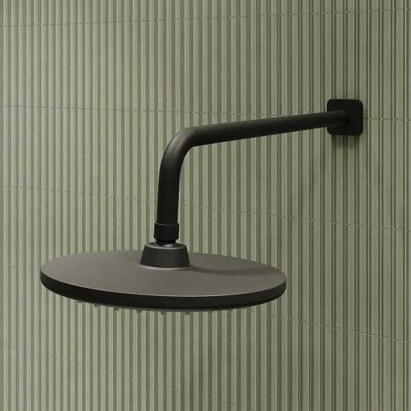 Душевой комплект IDDIS Ray черный матовый RAYBL02i67 (детальная фотография), современные, hi-tech