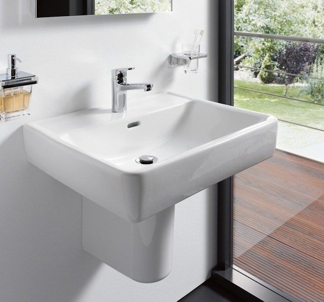 Полупьедестал для раковины Laufen Pro белый 8.1995.1.000.000.1 (детальная фотография) index_1