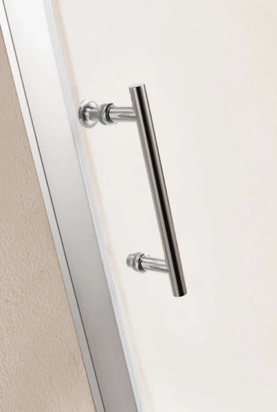 Душевой уголок Cezares Eco 120x90 см стекло прозрачное ECO-O-RH-2-120/90-C-Cr (детальная фотография), раздвижные