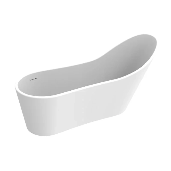 Акриловая ванна Timo KIRSTI1785L/KIRSTI1785R, 180 х 75 см, левая/правая, цвет белый (детальная фотография), овальные