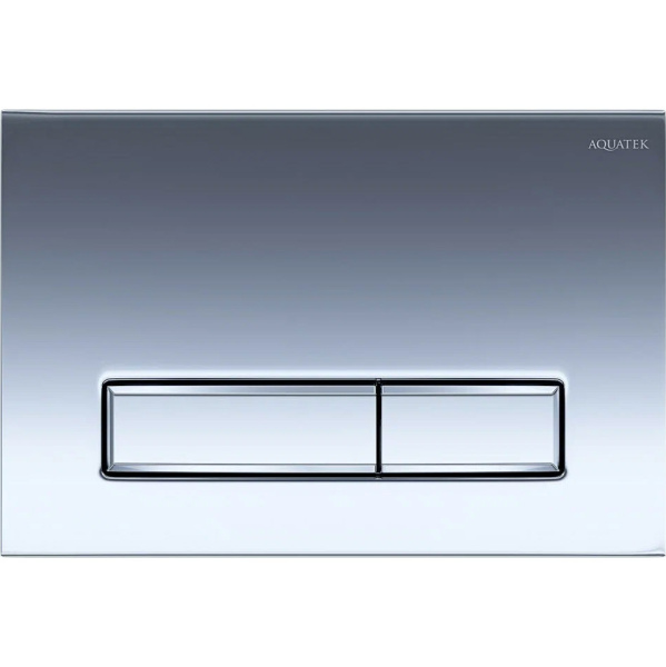 Клавиша смыва Акватек хром глянец KDI-0000023 (детальная фотография)