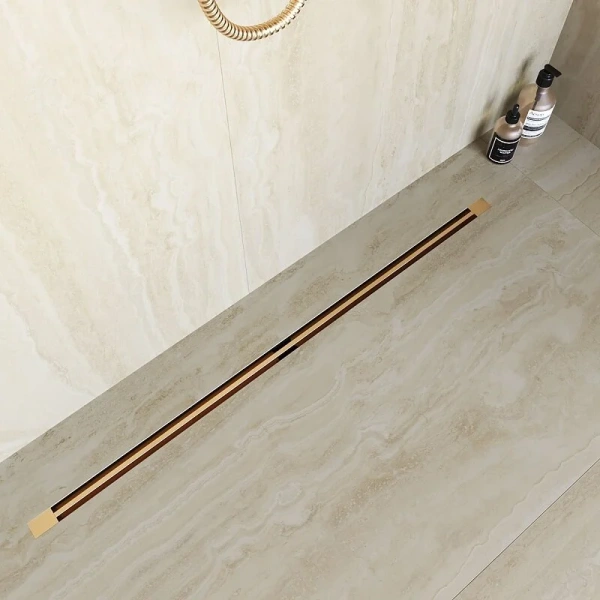 Душевой трап RGW SDR-50Gb 80 см золото Brush 76215080-06 (детальная фотография), стандартные