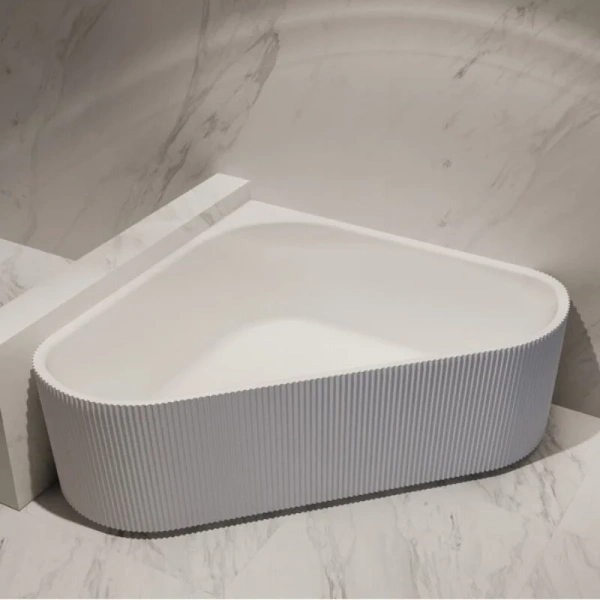 Ванна акриловая Abber 150x150 см угловая AB9446MW (детальная фотография), современныe, hi-tech, декорированныe