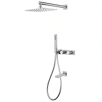 Душевой комплект Abber Rund сатин