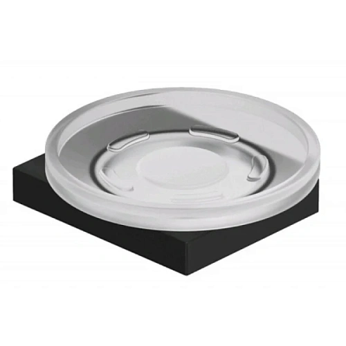 Мыльница Kludi Vela C черная - фото 1