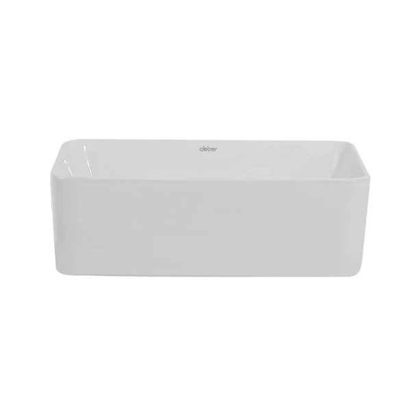 Раковина Abber Rechteck 40,5 см белая AC2213 (детальная фотография), белые