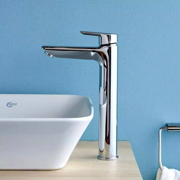 Смеситель для раковины Ideal Standard Tesi однорычажный A6575AA (детальная фотография), хром