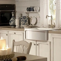 Мойка для кухни Kerasan Hannah 60 см белая