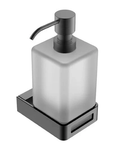 Дозатор для мыла Boheme Q Gun Metall - фото 3