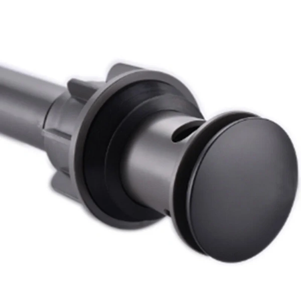 Донный клапан BelBagno черный матовый BB-PCU-03-NERO (детальная фотография)