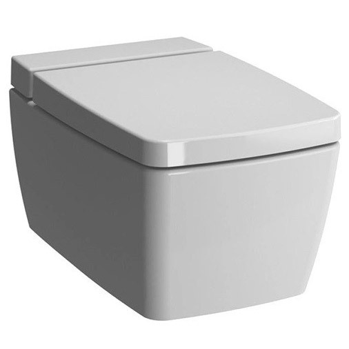 Унитаз подвесной с функциями VitrAflush и VitrAfresh безободковый, с емкостью для чистящей жидкости VitrA Metropole 56 7672B003-1686 (детальная фотография)