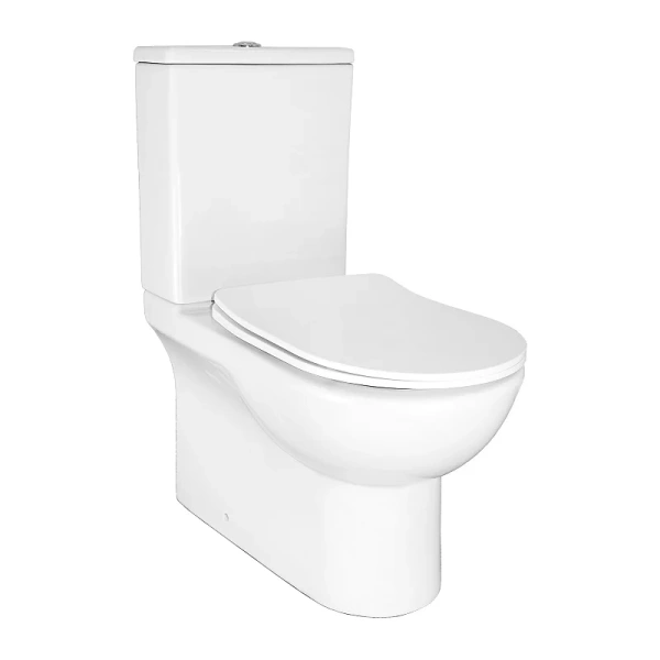 Унитаз компакт Azario Ambra безободковый AZ-848G (детальная фотография)