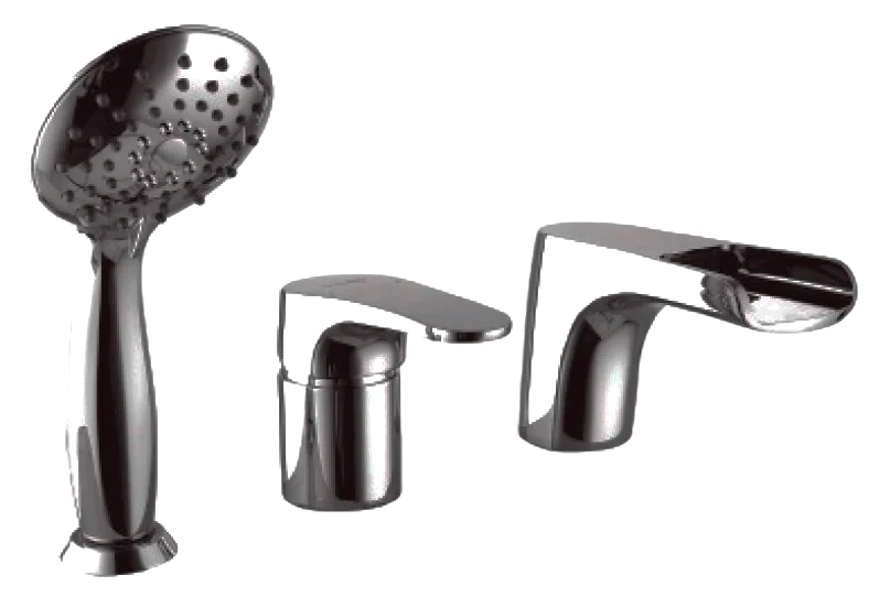 Смеситель для ванны Lemark Shift LM4345C (детальная фотография)