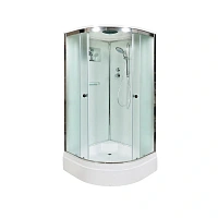 Душевая кабина Deto D 90x90 см с крышей