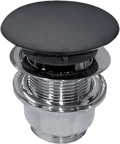 Донный клапан для раковины Kerasan Nolita черный матовый - фото 4