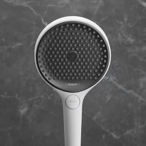 Лейка для душа Hansgrohe Rainfinity 130 белый матовый 26865700 (детальная фотография), белые
