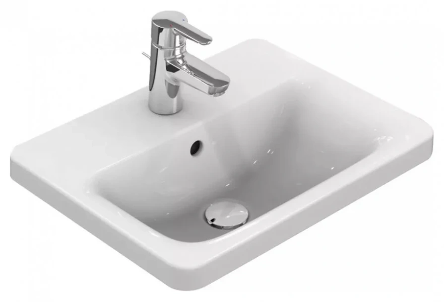 Раковина Ideal Standard Connect 50 см прямоугольная E504301 (детальная фотография)