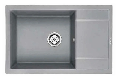 Мойка для кухни Paulmark Verlass 78 см серый металлик - фото 7