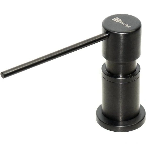 Дозатор Lemark Expert врезной черный матовый LM8203BL (детальная фотография)