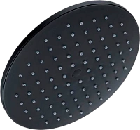 Верхний душ Bravat черный матовый