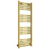 Полотенцесушитель водяной, цвет золото, Сунержа Аркус 1200х400