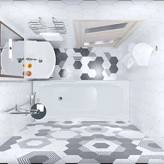 Ванна акриловая Triton Стандарт 140х70 см белая