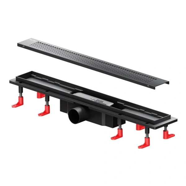 Душевой лоток Am.Pm PrimeFlow 60 см черный матовый W02SC-P11-060-01BM (детальная фотография), черые