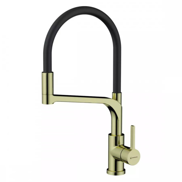 Смеситель для питьевой воды Omoikiri Sinto 2 Plus LG-BL светлое золото/черный 4994469 (детальная фотография)