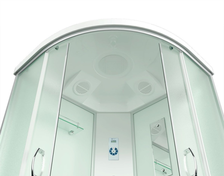 Душевая кабина Erlit Comfort ER4510TP (детальная фотография), с раздвижными дверьми