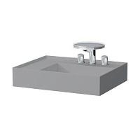 Раковина накладная левая, цвет серый матовый, Laufen Kartell